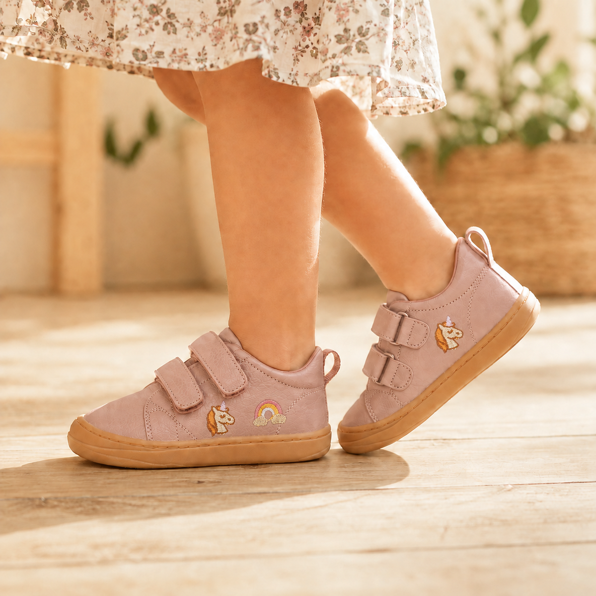 Barfusshalbschuh - Mädchen - LIO&Friends - Rosa