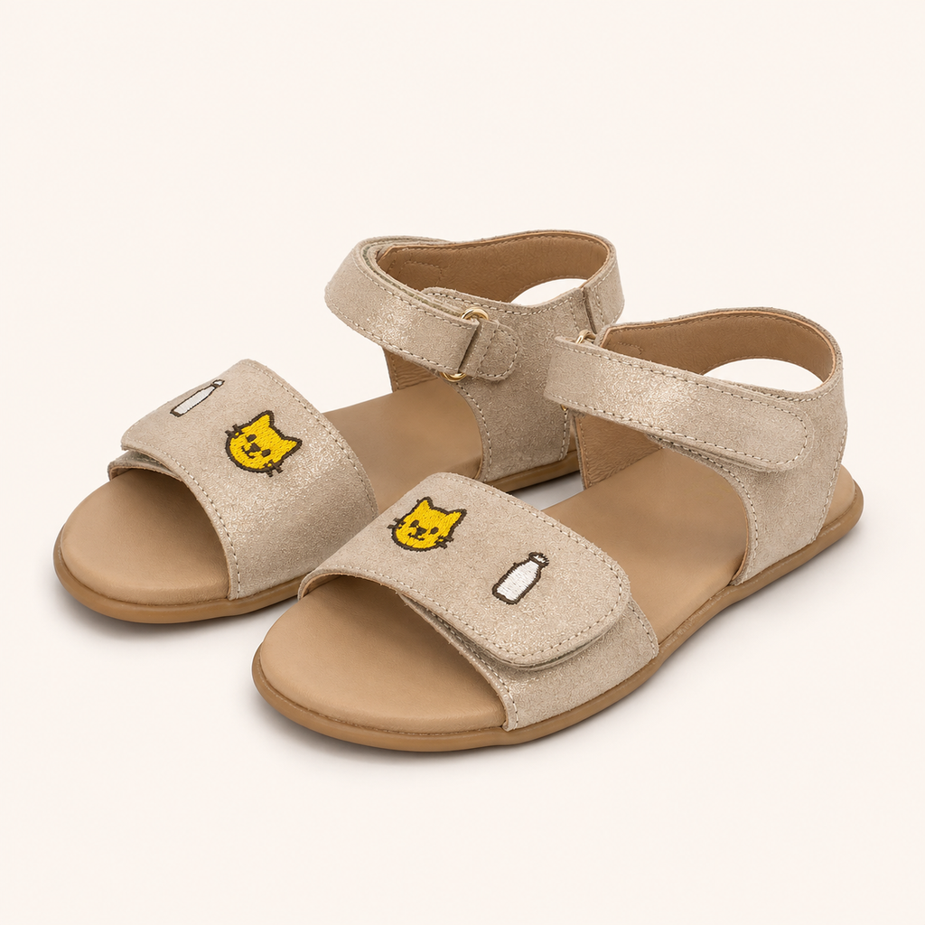 Barfußsandale "Nala" - Mädchen - Lio&Friends - beige