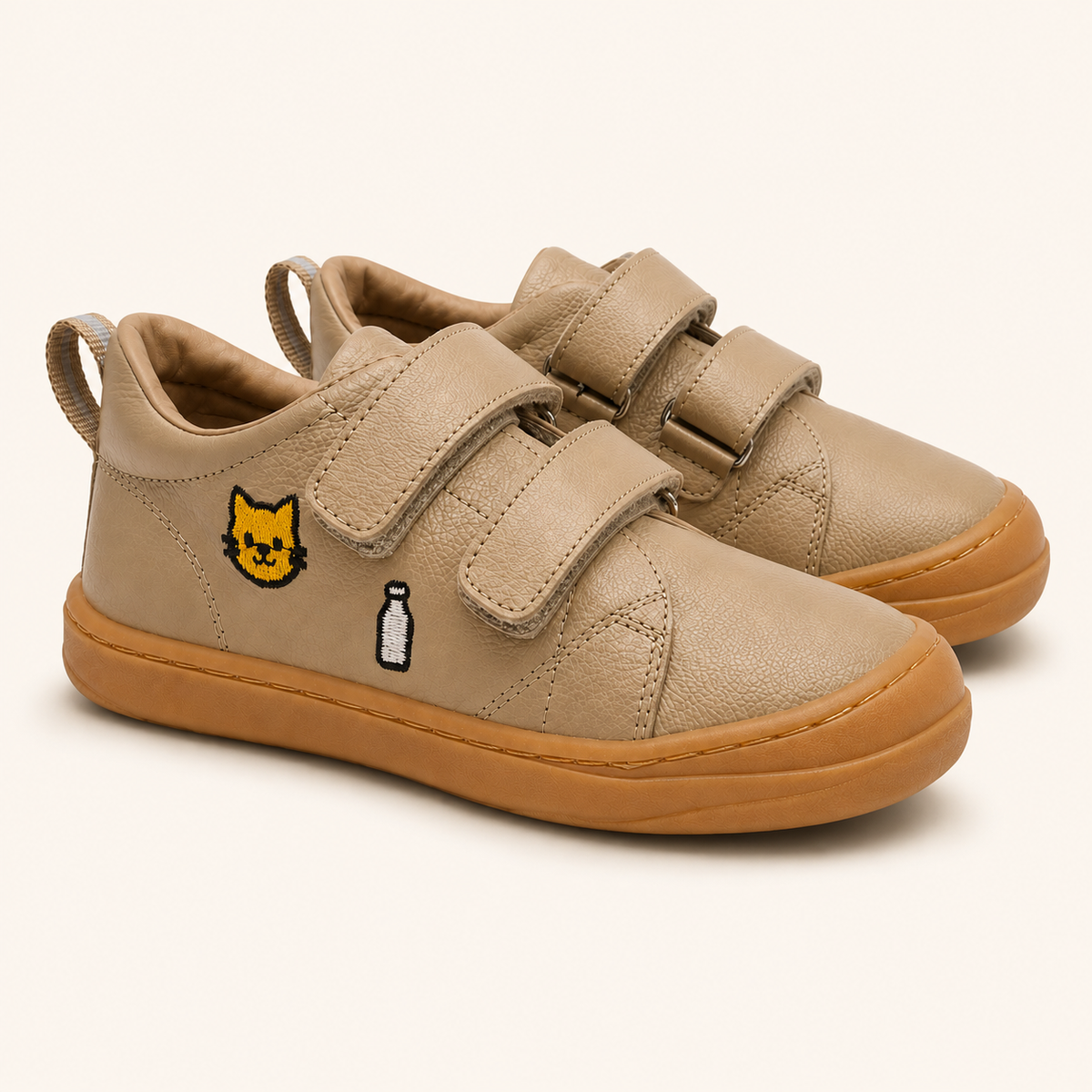 Barfusshalbschuh - Mädchen - LIO&Friends - Beige
