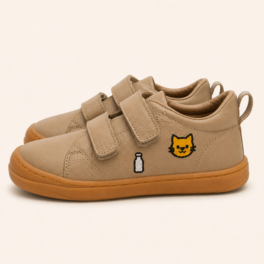 Barfusshalbschuh - Mädchen - LIO&Friends - Beige