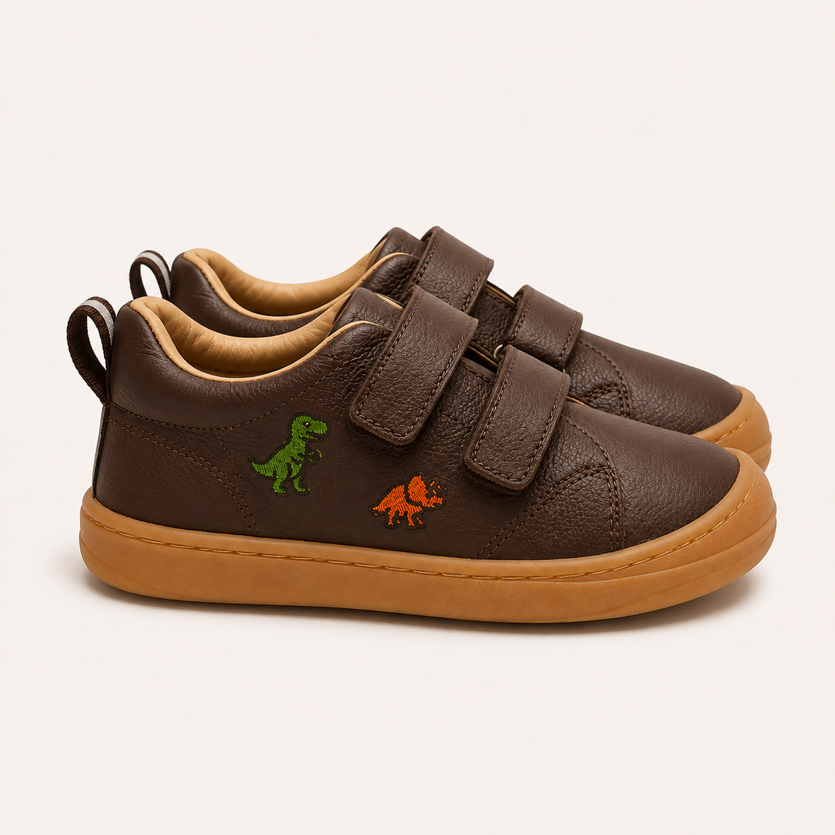 Barfusshalbschuh - Jungen - LIO&Friends - braun