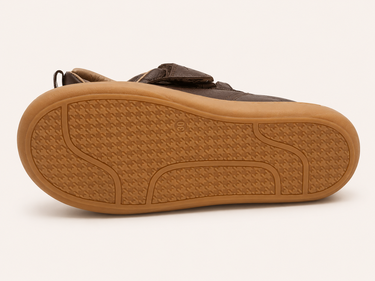 Barfusshalbschuh - Jungen - LIO&Friends - braun